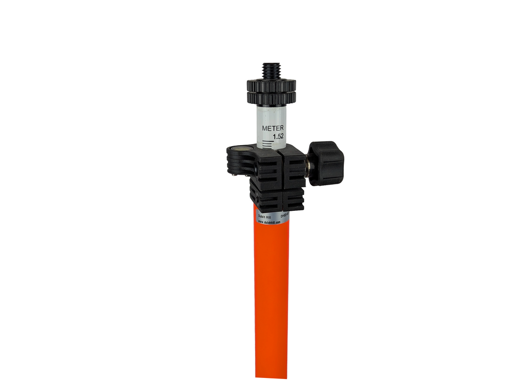 2.6M Non-Conductive Fiberglass Prism Pole, 1 Section (DH02-001-10)